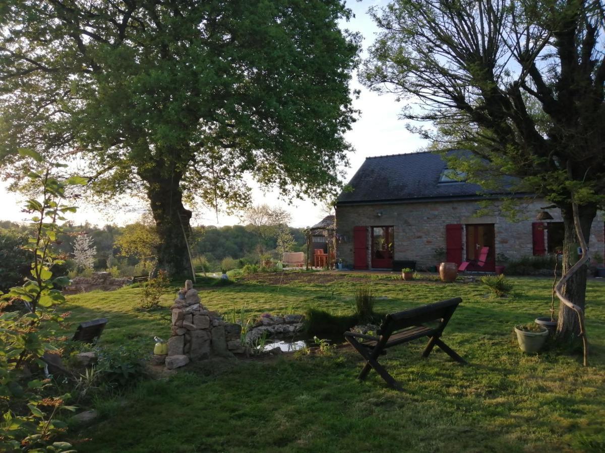 Bed and Breakfast Ma Vraie Nature Le Faouët Exterior foto